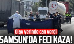 Samsun'da feci kaza: Hayri Çelik olay yerinde hayatını kaybetti