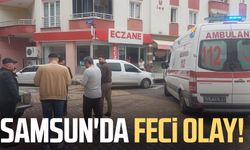 Samsun'da balkon faciası!