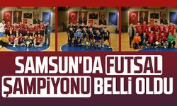 Samsun'da futsal şampiyonu belli oldu