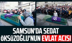 Samsun'da gazeteci Sedat Öksüzoğlu'nun evlat acısı