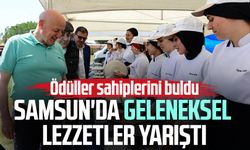 Samsun'da geleneksel lezzetler yarıştı: Ödüller sahiplerini buldu