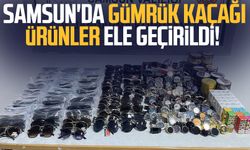 Samsun'da gümrük kaçağı ürünler ele geçirildi!