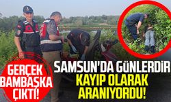 Samsun'da günlerdir kayıp olarak aranıyordu! Gerçek bambaşka çıktı