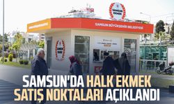 Samsun'da Halk Ekmek satış noktaları açıklandı
