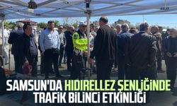 Samsun'da hıdırellez şenliğinde trafik bilinci etkinliği