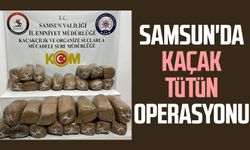 Samsun'da kaçak tütün operasyonu: 2 gözaltı