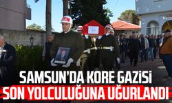 Samsun’da Kore Gazisi Cemal Koç son yolculuğuna uğurlandı