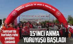Samsun’da kurtuluş ruhu yeniden canlandı: 15'inci anma yürüyüşü başladı