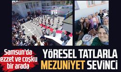 Samsun'da lezzet ve coşku bir arada: Yöresel tatlarla mezuniyet sevinci