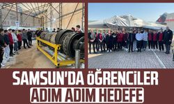 Samsun'da öğrenciler adım adım hedefe