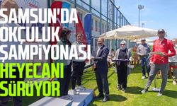 Samsun'da Okçuluk Şampiyonası heyecanı sürüyor