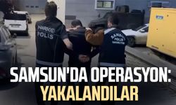 Samsun İlkadım'da operasyon: Yakalandılar