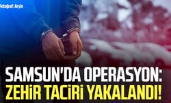 Samsun'da operasyon: Zehir taciri yakalandı!