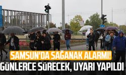 Samsun'da sağanak alarmı! Günlerce sürecek, uyarı yapıldı