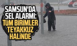 Samsun'da sel alarmı: Tüm birimler teyakkuz halinde