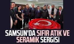 Samsun'da sıfır atık ve seramik sergisi