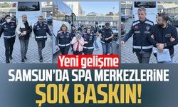 Samsun'da spa merkezlerine fuhuş baskını! Yeni gelişme
