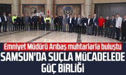 Samsun'da suçla mücadelede güç birliği