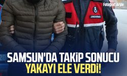 Samsun'da takip sonucu yakayı ele verdi!