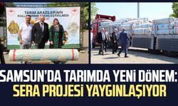 Samsun’da tarımda yeni dönem: Sera projesi yaygınlaşıyor