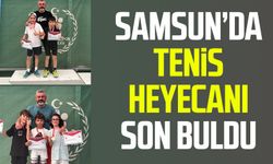 Samsun’da tenis heyecanı son buldu