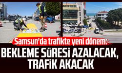 Samsun'da trafikte yeni dönem: Bekleme süresi azalacak, trafik akacak