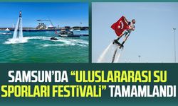Karadeniz’in en büyük Su Sporları Festivali Samsun’da gerçekleşti