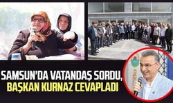 Samsun'da vatandaş sordu, Başkan İhsan Kurnaz cevapladı