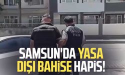 Samsun'da yasa dışı bahise hapis!