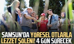 Samsun'da yöresel otlarla lezzet şöleni! 4 gün sürecek