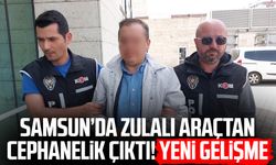 Samsun’da zulalı araçtan cephanelik çıktı! Yeni gelişme