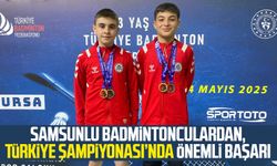 Samsunlu badmintonculardan, Türkiye Şampiyonası’nda önemli başarı