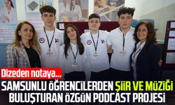 Samsunlu öğrencilerden şiir ve müziği buluşturan özgün podcast projesi