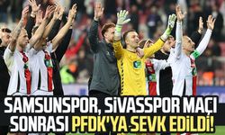 Samsunspor, Sivasspor maçı sonrası PFDK'ya sevk edildi!