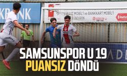 Samsunspor U 19 puansız döndü