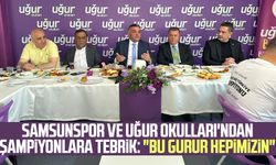 Samsunspor ve Uğur Okulları'ndan şampiyonlara tebrik: "Bu gurur hepimizin"