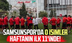 Samsunspor'da o isimler haftanın ilk 11'inde!