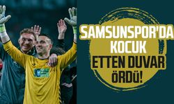 Samsunspor'da Okan Kocuk etten duvar ördü!