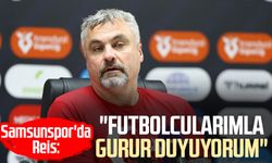 Samsunspor'da Thomas Reis: "Futbolcularımla gurur duyuyorum"