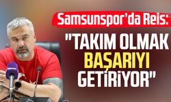Samsunspor Teknik Direktörü Thomas Reis: "Takım olmak başarıyı getiriyor"