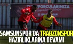 Samsunspor'da Trabzonspor hazırlıklarına devam!