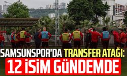Samsunspor'da transfer atağı: 12 isim gündemde