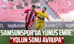 Samsunspor'da Yunus Emre Çift: "Yolun sonu Avrupa"
