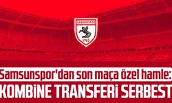 Samsunspor'dan son maça özel hamle: Kombine transferi serbest