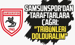 Samsunspor'dan sezonun son maçı için taraftarlara çağrı: "Tribünleri dolduralım"