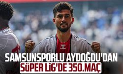 Samsunsporlu Soner Aydoğdu'dan Süper Lig'de 350.maç