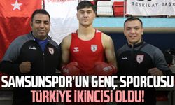 Samsunspor’un genç sporcusu Türkiye ikincisi oldu!