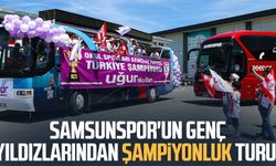 Samsunspor'un genç yıldızlarından şampiyonluk turu!