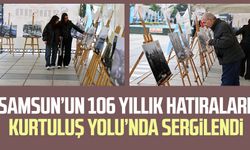 Samsun’un 106 yıllık hatıraları Kurtuluş Yolu’nda sergilendi
