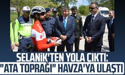 Selanik'ten yola çıktı: "Ata toprağı" Havza'ya ulaştı